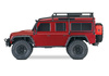 NOWY! TRX-4 Land Rover Defender Bezspinkowy Clipless Body 1/10 (czerwony) | 82256-4 TRAXXAS