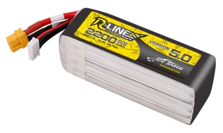 Akumulator LiPo 2200mAh 18,5V 150C 5S1P XT60U-F R-Line Version 5.0 | TAA22005S15X6 TATTU