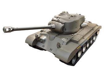 Pershing M26 (Snow Leopard) czołg 2,4GHz 1:16 V.7 | 3838-1B-2,4GHz HENG LONG