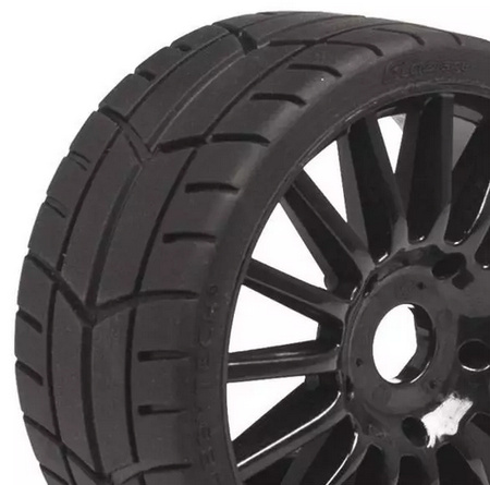 Koła 1/8 Challenge Rally Black (2szt.) | HT-452B HOBBYTECH