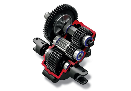 Traxxas E-Revo 1:16 4WD Czerwony Samochód Zdalnie Sterowany Model RC | 71054-8-RED