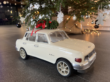 Karoseria 1/10 Wartburg 353 Clear Body (przezroczysta) | MKWARBI