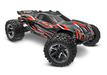 RUSTLER 4X4 VXL TSM 1/10 (czerwony) | 67376-4-RED TRAXXAS
