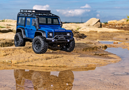 Traxxas TRX-4M Land Rover Defender 1/18 4x4 Crawler RC Piaskowy Samochód Terenowy Zdalnie Sterowany | 97054-1-TAN