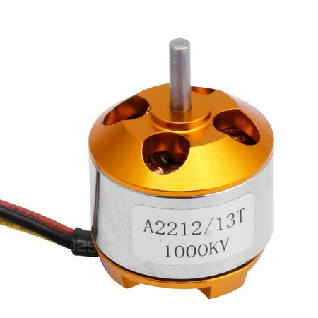 Silnik Bezszczotkowy A2212/13T 1000kV 2-3S 135W Ciąg 820g