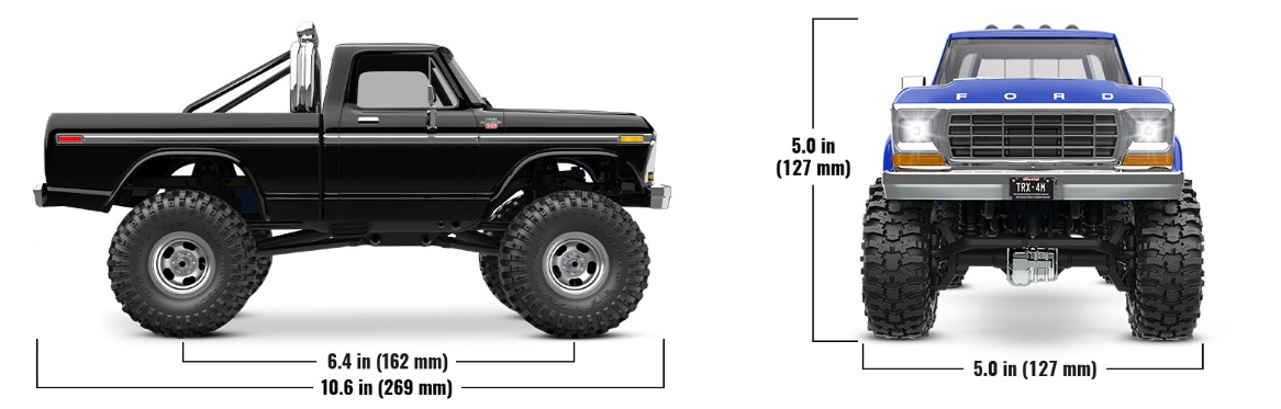 Traxxas TRX-4M Chevrolet K10 High Trail Edition 1:18 Crawler 4X4 Czarny Samochód Zdalnie Sterowany Model RC | 97064-1-BLK pol_pl_Traxxas-TRX-4M-Chevrolet-K10-High-Trail-Edition-1-18-Crawler-4X4-Czarny-Samochod-Zdalnie-Sterowany-Model-RC-97064-1-BLK-1017494_29