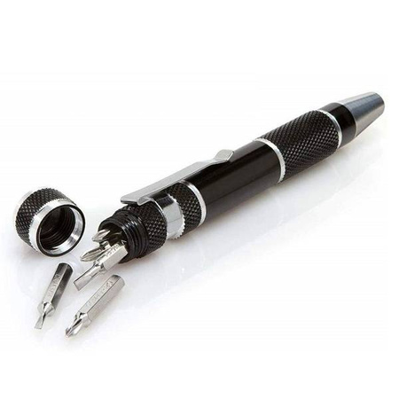 Śrubokręt PEN 8w1 - bity płaskie / krzyżowe