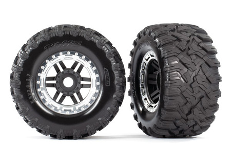 Koła Wide-Maxx All-Terrain HEX 17mm (chrom) | 8972X TRAXXAS