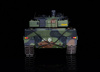 Czołg Zdalnie Sterowany German Leopard II A6 1:16 RTR 2,4Ghz Model RC | 3889-1B HENG LONG