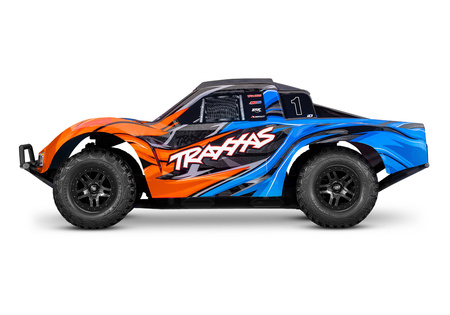 Traxxas Slash 4X4 Brushless Bezszczotkowy 1:10 2,4GHz Pomarańczowy Samochód Zdalnie Sterowany Model RC | 68454-4