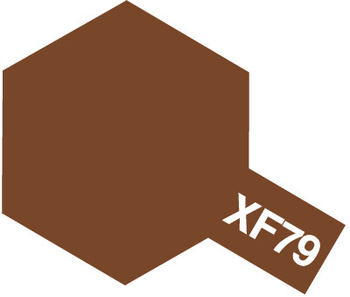Farba akrylowa - XF-79 LINOLEUM DECK BROWN - 81779 Tamiya