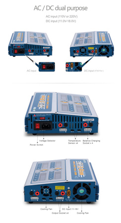 Ładowarka CQ3 4x100W (10A) - EV-PEAK
