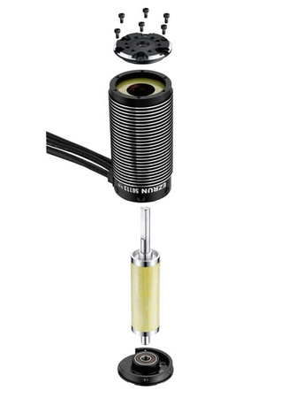 Silnik Bezszczotkowy Hobbywing Ezrun 56113 SL 800KV 1:5 3-8S 8mm | HW30402900
