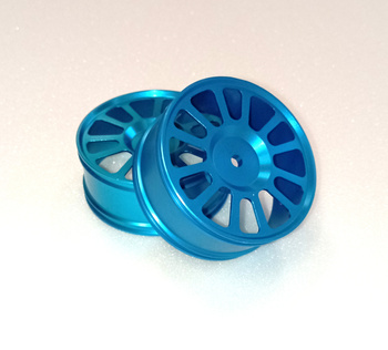 HSP 85622 - felgi aluminiowe niebieskie (szerokie) 2szt - HEX 12MM