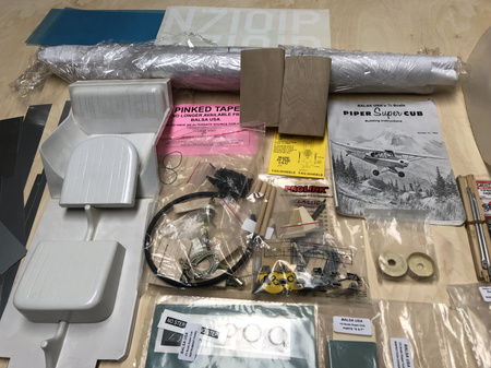 Piper Super Cub KIT 1:3 3580mm (model balsowy)
