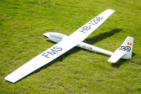 Motoszybowiec FMS ASW-17 2500mm ARF Samolot Zdalnie Sterowany Model RC | 4ST18100-A