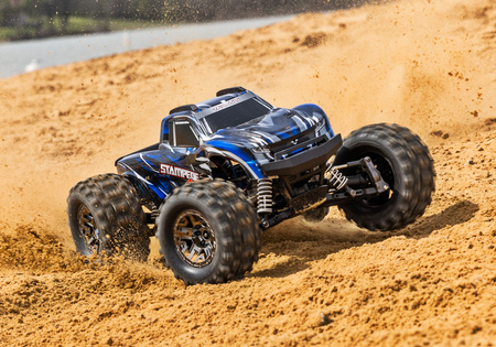 STAMPEDE VXL 4X4 TSM 1/10 (niebieski) | 90376-4-BLUE TRAXXAS