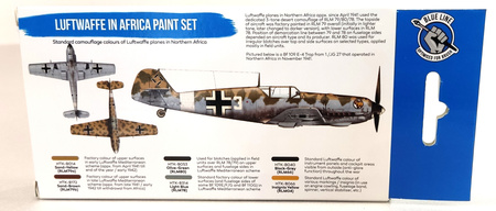 Zestaw farb akrylowych (LUFTWAFFE IN AFRICA) | HTK-BS06.2 HATAKA