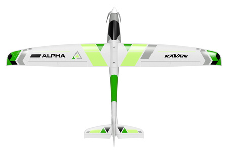 Motoszybowiec Kavan Alpha 1500 V2 ARF 1492mm Zielony Samolot Zdalnie Sterowany Model RC | KAV02.8075V2