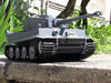 German Tiger I czołg 1:16 SZARY STAL V7.0 | 3818-1US-2,4 HENG LONG
