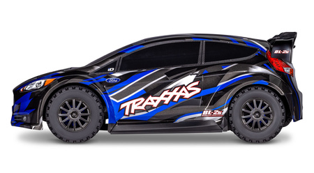 TRAXXAS Ford Fiesta ST Rally BL-2S 4WD 1/10 (Niebieski) | 74154-4BLUE