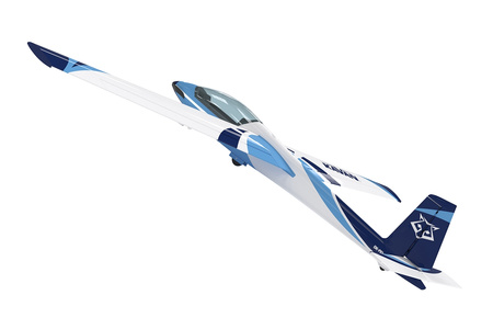 Motoszybowiec Kavan Swift S-1 2400mm ARF Niebieski Samolot Zdalnie Sterowany Model RC | KAV02.8082