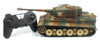 German Tiger 1 Mid Painted Camo RTR 2,4Ghz 1/24 Czołg Zdalnie Sterowany IR Dźwięk Taigen Kamuflaż | 3841-11-M-C HENG LONG