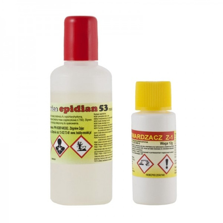 Żywica EPIDIAN-53 + utwardzacz TFF - 100g./40g.