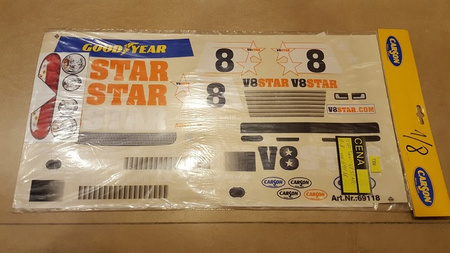 Naklejki do Vip Taxi V8 Star 1:8 - 69118 Carson