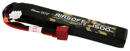Akumulator LiPo 1500mAh 7,4V 25C 2S1P Dean-T Airsoft Gun | GEA15002S25D GENS ACE