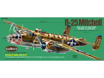 B-25 Mitchell 711mm - 805 Guillow