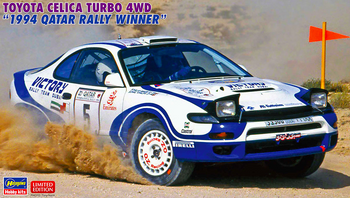 Toyota Celica Turbo 4WD "1994 Qatar Rally Winner" 1:24 | 20578 HASEGAWA
