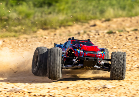 Traxxas Rustler 4X4 Brushless Bezszczotkowy 1:10 2,4GHz Różowy Samochód Zdalnie Sterowany Model RC | 67464-4