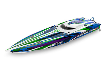 Spartan SR Motorówka Łódź Zdalnie Sterowana Zielona | 103076-4 TRAXXAS