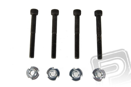 DU-BRO 657 ŁOŻE SILNIKA 20-25 ccm DURALOWE REGULOWANE