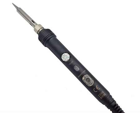 Lutownica kolbowa z regulacją temperatury (60W)