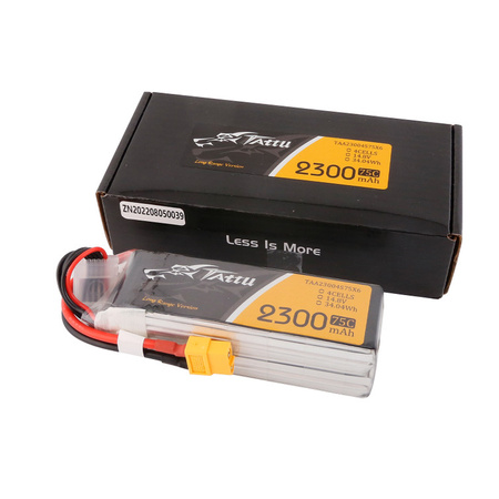 Pakiet LiPo 2300mAh 14,8V 4S 75C | GENS ACE & TATTU