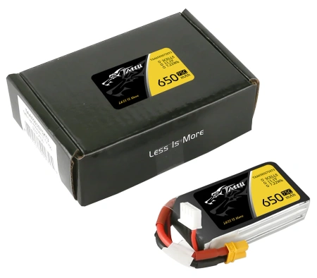 Akumulator LiPo 650mAh 11,1V 75C 3S1P XT30 | TAA6503S75XT3 TATTU