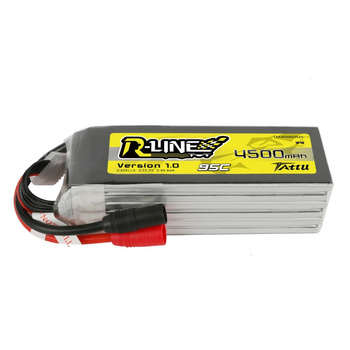 Tattu R-Line 4500mAh 22,2V 95C 6S1P FPV AS150 | Gens Ace