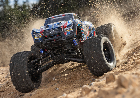 TRAXXAS X-MAXX 8S 1/5 (niebieski) | 77096-4-BLUE