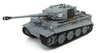 German Tiger 1 Late Std RTR 2,4Ghz 1/24 Czołg Zdalnie Sterowany IR Dźwięk Taigen Szary | 3841-11-L HENG LONG