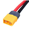 Złącze XT60H - wtyczka z przewodem 10cm (14AWG) - Amass