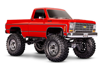 Traxxas TRX-4 Chevrolet K10 High Trail Edition 4X4 1:10 Czerwony Samochód Zdalnie Sterowany Model RC | 92056-4-RED