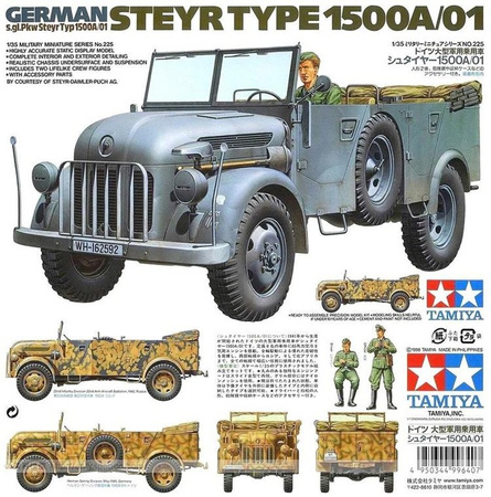German Steyr Type 1500A/01 1:35 | Tamiya 35225