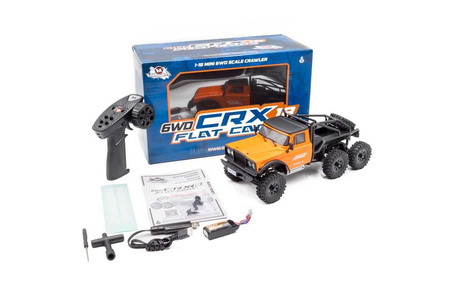 Samochód HOBBYTECH CRX18 1/18, 6wd crawler 1:18 - pomarańczowy
