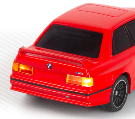 BMW M3 Ravaglia 1989 RTR-X Nano TTR Table Top Racer 1:64 Samochód Zdalnie Sterowany Model RC Czerwony | 160990 HPI RACING