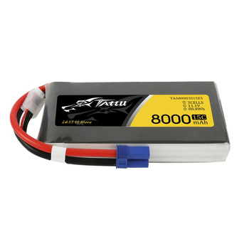 TATTU 8000mAh 11.1V 15C 3S1P Lipo | GENS ACE & TATTU