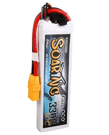 Akumulator LiPo 3300mAh 7,4V 30C 2S1P XT90 G-Tech Soaring | GEA332S30X9GT GENS ACE