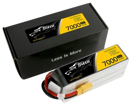 Akumulator LiPo 7000mAh 22,2V 25C 6S1P XT90 | TAA70006S25X9 TATTU