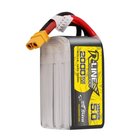Akumulator LiPo 2000mAh 14,8V 150C 4S1P XT60U-F R-Line Version 5.0 | TAA20004S15X6 TATTU